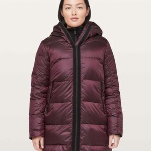 LULULEMON CLOUSCAPE LONG JACKET - DARK ADOBE